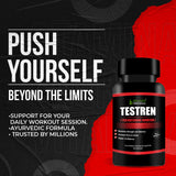 Bhumija Lifesciences Testosteron-Booster, Nahrungsergänzungsmittel zur Steigerung von Energie und Konzentration für Männer (1 Flasche, 60 Kapseln)