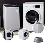 4Pcs Anti Vibration Feet Pads Rubber Legs Slipstop Silent Skid Raiser Mat For Washing Machine Support Dampers Stand Accessories - Walgrow.com