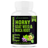 Goa Nutritions Horny Goat Weed with Maca Root – Vitality & Energy Support Supplement (120 Tablets)