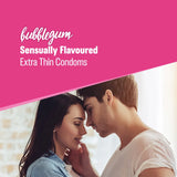 Durex Extra Thin Bubblegum Flavoured Condoms