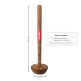 Walgrow Wooden Dal Mathni / Madhani – Traditional Manual Churner for Buttermilk, Lassi & Dal (12-Inch, Natural Wood)