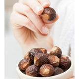 100% Natural Dried Whole Raw Form Indian Soapberry/Reetha/Sapindus Nuts For Hair - Walgrow.com