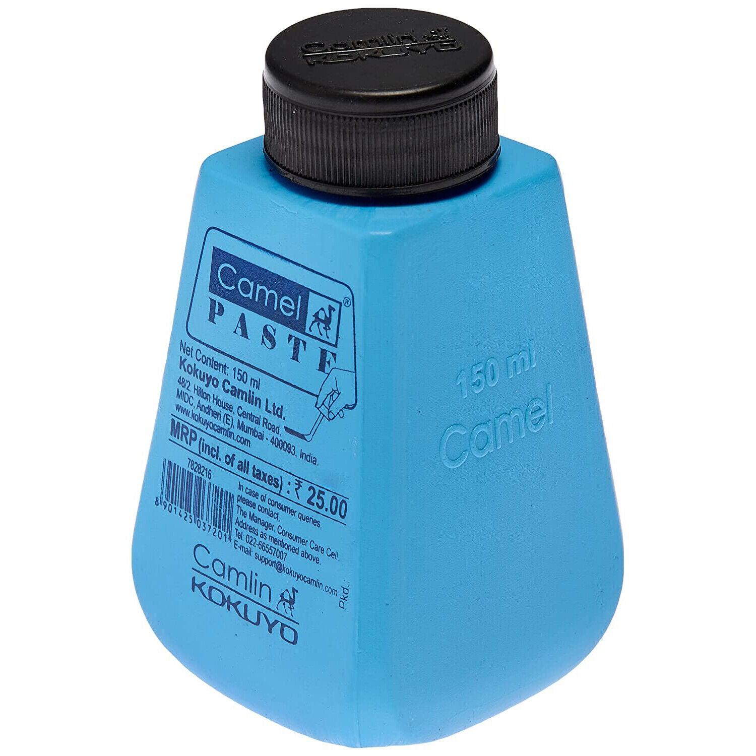 Camlin Kokuyo Natural Non-Toxic Multipurpose Glue Gum Paste Bottle (150ml, Transparent) - Walgrow.com