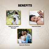 Dabur Shilajit Gold Cap For Increase Sex Drive and Boosting Your Energy Level (Bottles, Gold) - Walgrow.com