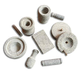 Doll House Natural Stone Miniature Kitchen Set For Kids Playing (Set Of 5 Pieces, Silver) - Walgrow.com