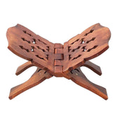 Handmade Assorted Wooden Polished Rehal/Qur'an Stand For Reading Books (Holy book stand, Brown ) - Walgrow.com