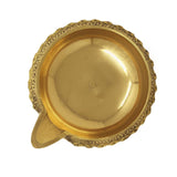 Hinduism Brass Religious Kuber Diya/Deepak/Oil Lamp (Golden) - Walgrow.com