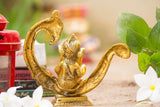 Lord Ganesha Statue On Bird with Book For Pooja, Home Décor & Gifts Purpose - Walgrow.com
