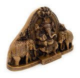 Lord Ganesha With Elephants Statue For Temple Pooja, Home Décor & Gifts Purpose - Walgrow.com