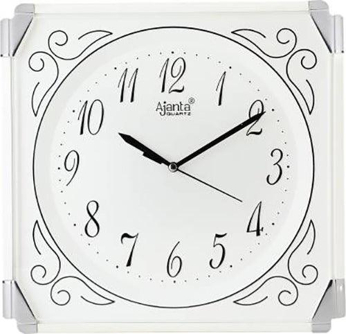 Mechanical Modern Round Analog Wall Mounting Clock with Glass For Home Decor - Walgrow.com