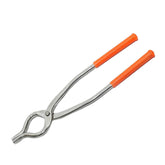 Multipurpose Stainless Steel Pakkad/Gripper/Lifter Holders For Kitchen Cooking (Silver and Orange) - Walgrow.com