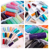 Sewing Industrial and Hand Stitching Machine Polyester Thread (Set Of 100 Tubes) - Walgrow.com
