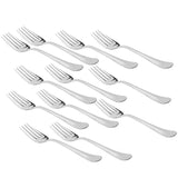 Stainless Steel Assorted Design Dinnerware Table Forks (18.2 Cm, Silver) - Walgrow.com