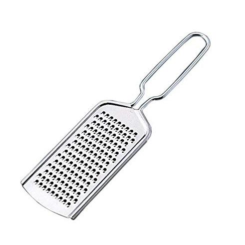 Stainless Steel Cheese/Ginger/Garlic/Nutmeg and Chocolate Grater (20 Cm, Silver) - Walgrow.com