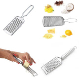 Stainless Steel Cheese/Ginger/Garlic/Nutmeg and Chocolate Grater (20 Cm, Silver) - Walgrow.com