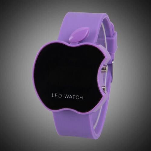 Stylish Apple Shaped LED Screen Digital Watch Great Gift Kids For Boys and Girls (Ivory) - Walgrow.com