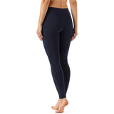 Zindwear Women's Cotton Soft Plain Summer Stretchy Ankle Length Leggings (One Size, Navy Blue) - Walgrow.com