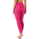 Zindwear Women's Cotton Soft Plain Summer Stretchy Ankle Length Leggings (One Size, Pink) - Walgrow.com