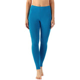 Zindwear Women's Cotton Soft Plain Summer Stretchy Ankle Length Leggings (One Size, Sky Blue) - Walgrow.com