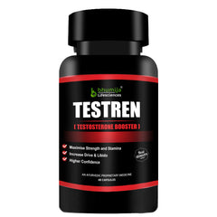 Bhumija Lifesciences Testosterone Booster Enhancement Energy and Focus Strength Supplement for Men's/Male (1 Bottle, 60 Capsules)