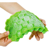 37 Cavity Ice Cube Tray Honeycomb Ice Cube Mold Food Grade Flexible Silicone Whiskey Cocktail - Walgrow.com