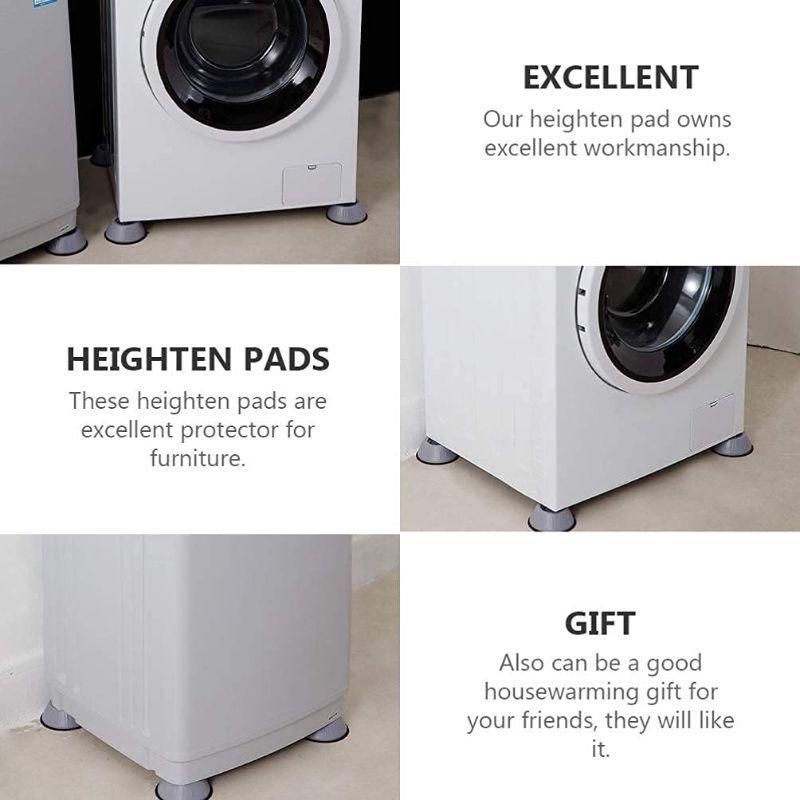 4Pcs Anti Vibration Feet Pads Rubber Legs Slipstop - Walgrow.com 4Pcs Anti Vibration Feet Pads Rubber Legs Slipstop - Walgrow.com