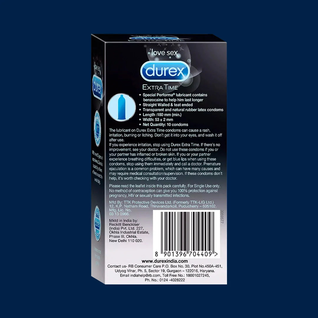 Durex Extra Time Condoms