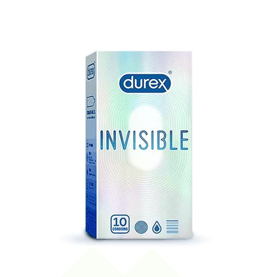 Durex Invisible Ultra-Thin Design Condoms for Max Pleasure - Walgrow.com