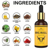 Intimify Big Bull Massage Oil For Man (15ml) - Walgrow.com