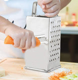 Walgrow Stainless Steel 8 In 1 Grater Slicer and Chopper with 4 Side Option - Walgrow.com