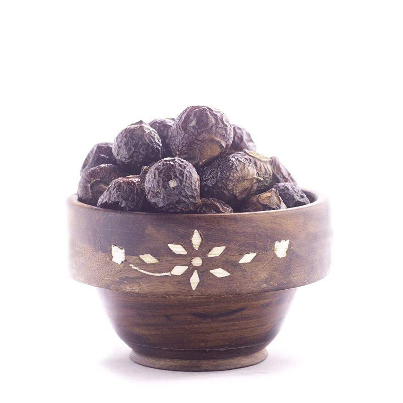 100% Natural Dried Whole Raw Form Indian Soapberry/Reetha/Sapindus Nuts For Hair - Walgrow.com