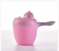 Child Safety Multifunctional Baby Bath Shampoo Rinse Baby Shower Cup For Washing Baby ( Pink, Pack of 01) - Walgrow.com