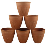 Clay Kullad Tea Cup Brown Plain Handmade Terracotta Traditional Style Kullad/kulhad/kullar Cup for Tea/Coffee & Milk - Walgrow.com