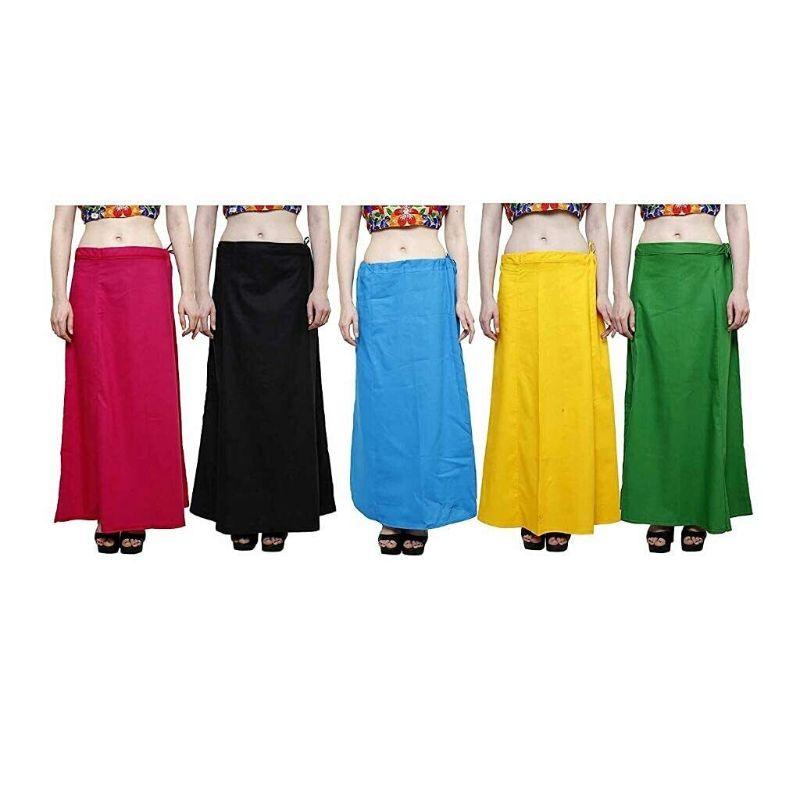 Cotton Saree Women Petticoat Indian Underskirt Skirt Sari Inskirt -Free Shipping - Walgrow.com