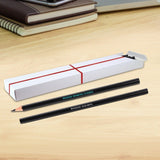 Customizable Black Wooden Glossy Cylendrical Shape Pencil Great Gift For Kids - Walgrow.com