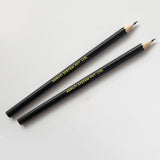 Customizable Black Wooden Glossy Cylendrical Shape Pencil Great Gift For Kids - Walgrow.com