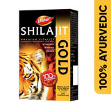 Dabur Shilajit Gold Cap For Increase Sex Drive and Boosting Your Energy Level (Strips , Gold) - Walgrow.com