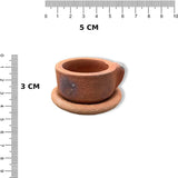 Earthen Fine Quality Clay/Terracotta Miniature Kitchen Set For Kids (Set of 30 Pieces, Brown) - Walgrow.com