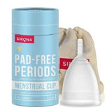 FDA Approved Pad-Free Periods Menstrual Cup For Women with No Rashes & Leakage Or Odour (Small, White) - Walgrow.com