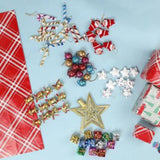 Festival Christmas Ornament Tree Mini Hanging Decoration Xmas Gifts (Set Of 64) - Walgrow.com