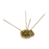 Handcrafted Metal Religious Om Shaped Incense/Agarbatti Stick Holder - Walgrow.com