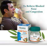 Himalaya Wellness Cold Balm Eucalyptus Rapid Action Relieves Congestion Clears Blocked Nose (1 Bottle, Balm) - Walgrow.com