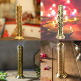 Indian Brass Incense/Agarbatti Stick Stand Holder For Home, Office & Shop Decor (Gold) - Walgrow.com