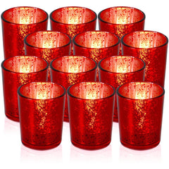 Mercury Votive Tealight Candle Holders For Home Décor, Christmas & More - Walgrow.com