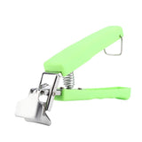 Multipurpose Stainless Steel Pakkad/Gripper/Lifter Holders For Kitchen Cooking (Silver and Green) - Walgrow.com