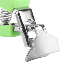 Multipurpose Stainless Steel Pakkad/Gripper/Lifter Holders For Kitchen Cooking (Silver and Green) - Walgrow.com