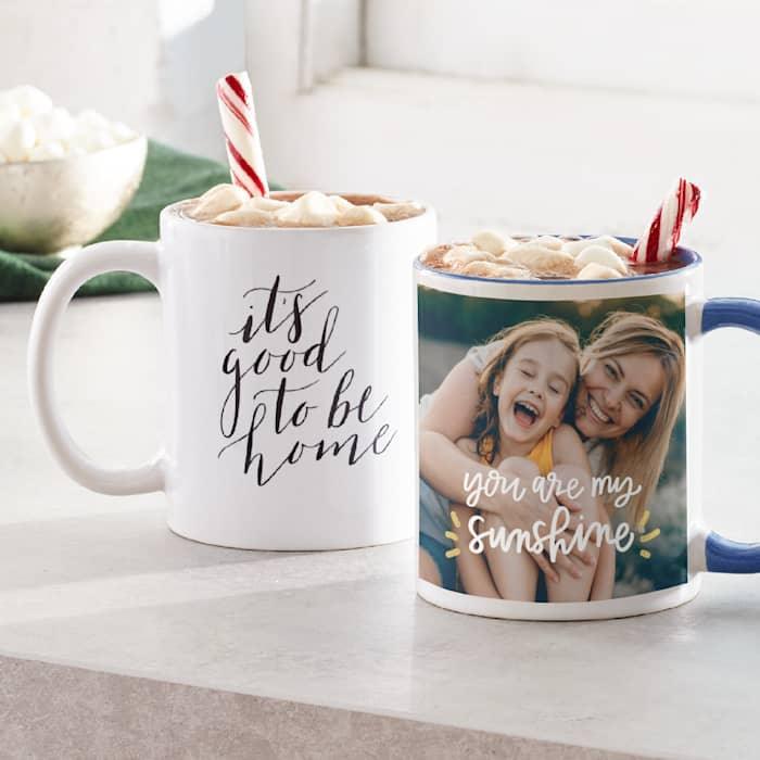 Personalise 2-Side & Wraparound High Quality Printing Ceramic Custom Coffee Mugs - Walgrow.com