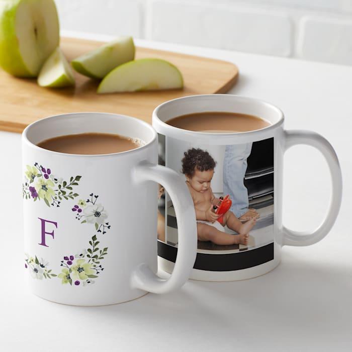 Personalise 2-Side & Wraparound High Quality Printing Ceramic Custom Coffee Mugs - Walgrow.com