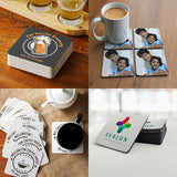 Personalised Durable and Disposable Budget-Friendly Custom Soft Coasters Board - Walgrow.com