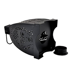 Premium Jaipur Buddha Hanging Tea Light Holder (Black, 12.7 x 12.7 x 17.8 CM) - Walgrow.com